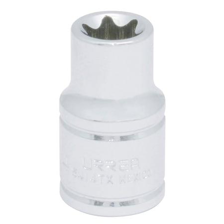 Urrea 1/2" drive female torx short socket E14 5414TX